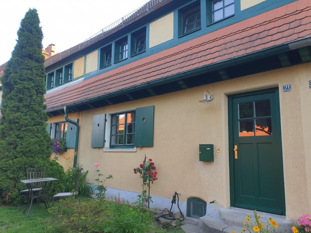 Denkmal-Ferienhaus In Dresden-Hellerau Mit Sauna Und Kamin Ngoại thất bức ảnh